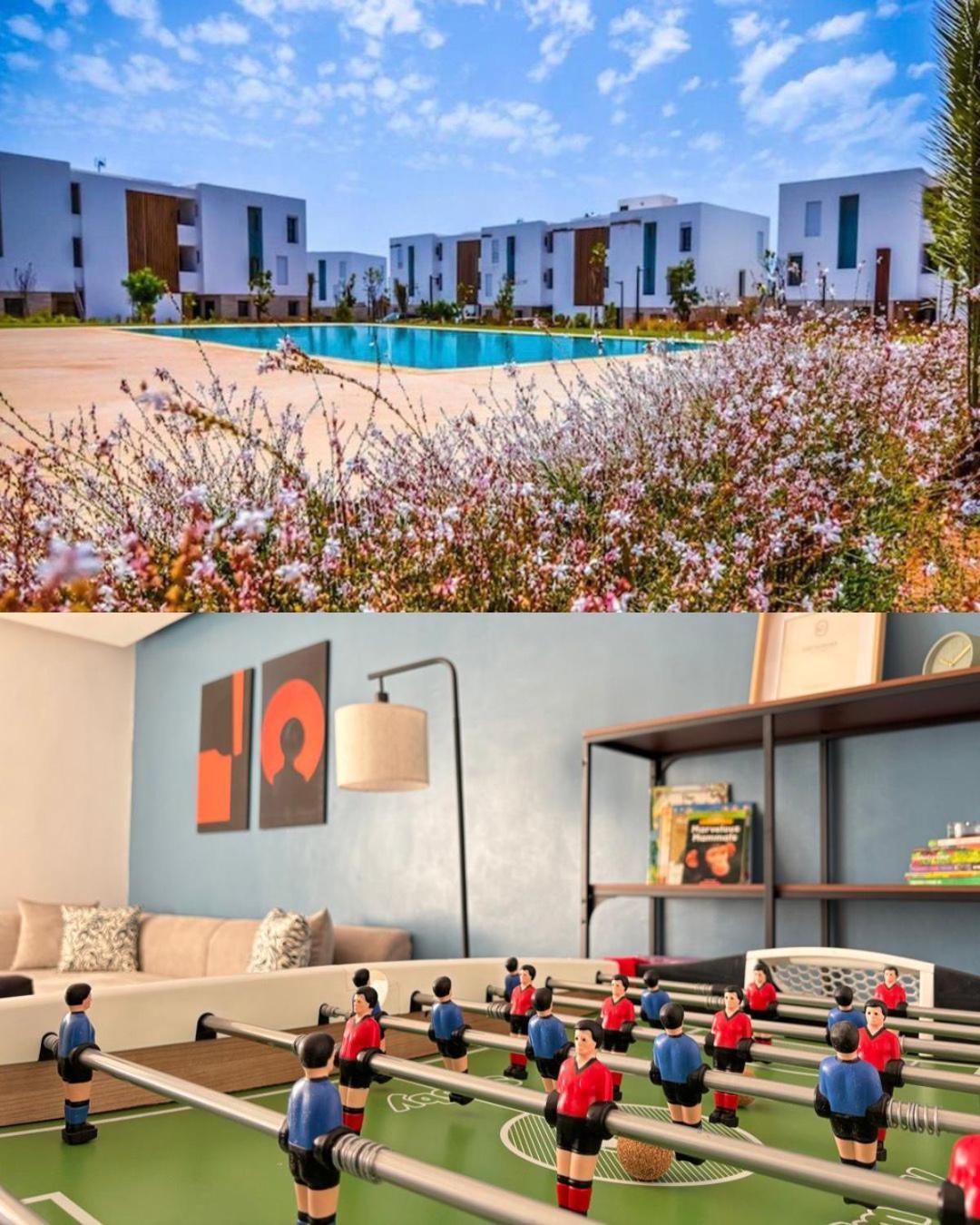 Golf View, Pool,2 Min Walk To Beach, Nakta 타가주트 외부 사진